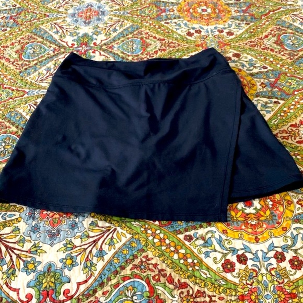 Athleta Navy Blue Athletic Skort